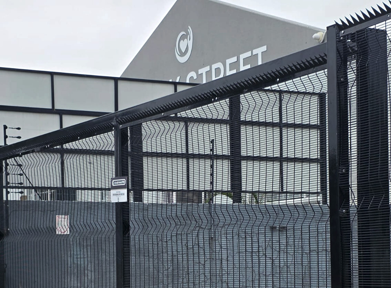 Clear View System Sliding Gates