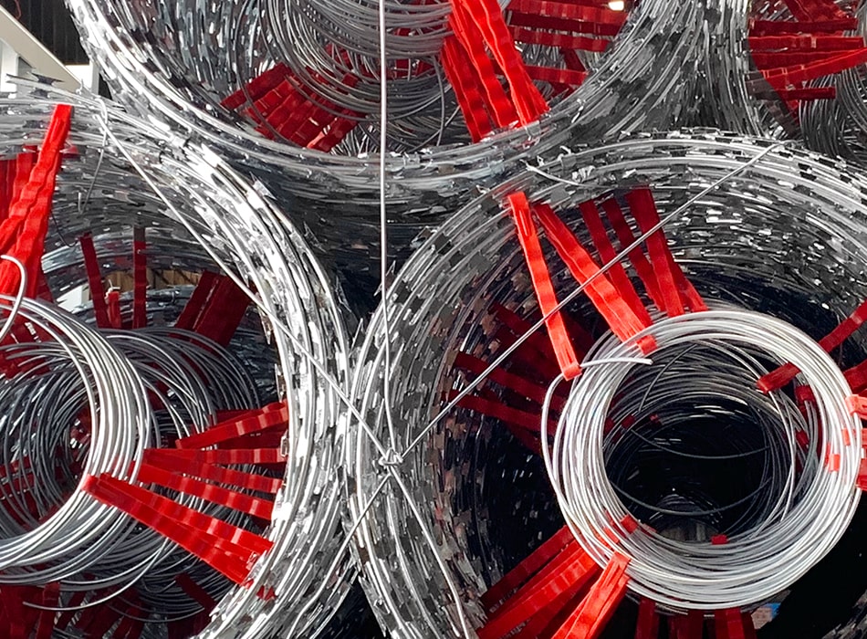 Electrified Concertina Razor Wire